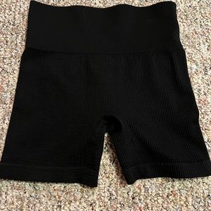 black biker shorts